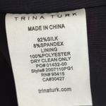 Trina Turk  Silk Blend Multicolored Floral
Sleeveless Top with Scarf Tie Size S Photo 10