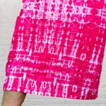 Amanda Uprichard  Pink Silk Tie-Dye Wide Leg Pants | Boho Resort Chic | Size M Photo 9