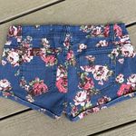 Mossimo Supply Co Denim Jean Shorts Floral Stretchy  Womens 5 Photo 5