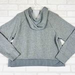 Under Armour Women's Gray Hoodie Pullover Button Up Detail Small Photo 7