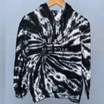 Gulf Shores Beach tie dye hoodie Black Photo 0