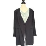 BCBGeneration BCBG Generation Black Longline Blazer Size Large Business Casual Office Blazer Photo 3