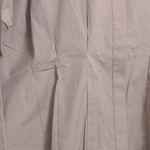 Good American Womens Dart Poplin Shirt Button Up Brown Long Sleeve Pleated 5 New Photo 1