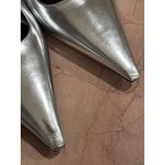 retrofete Cindy Slingback High Heels in Silver 39.5 with Box Womens High Pumps Size 8.5 Photo 10