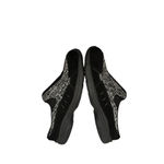 Easy Spirit  Traveltime Black Gray Tweed Sequined Metallic Thread Mules Size 8.5 Photo 3