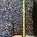 J.Crew  Navy Blue Color-block Wool Blend Long Sleeve Crop Short Top Sweater Small Photo 8