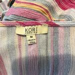 Kori  Striped Top with Fringed Tassels Photo 3