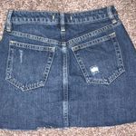 Free People Denim A-Line Mini Skirt Photo 3