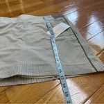 Athleta  Brooklyn Textured Pull On Skort Gray Ivory Stripe Size 16 NEW Photo 12