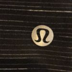 Lululemon Black & White Ombré Striped Leggings Size 6 Photo 5