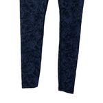 Athleta  Elation Textured Floral Leggings Black Blue Women’s Size XS Yoga Photo 6