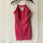 Nordstrom Elegant Pink Lace Midi Dress Harlyn Photo 2