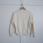 frame denim Frame Cream Crewneck Sweatshirt Photo 2