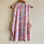 ASOS  FLORAL PRINT TANK TOP WOMENS‎ SIZE S PURPLE PINK Photo 3