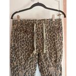 Ymi Leopard Print Distressed Jogger Jeans With Drawstring Waist & Raw Hem By Photo 3