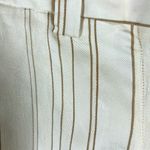 Erika Cavallini Women's Linen Blend Dress Pants, European Size 42, US Size 6 Brown Photo 2