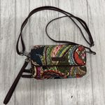 Vera Bradley Womens Paisley Print Crossbody Wallet Photo 0