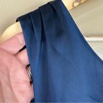 Guess by Marciano Los Angeles Dark Blue One Shoulder Peplum Dress 0 Photo 1