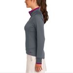Nike New  Dri Fit half zip coverup Jacket Top Gray Womens Size‎ S Photo 2