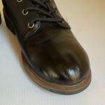 B.O.C Black Combat Boots Women’s Size 7.5M Faux Leather Lace Photo 5