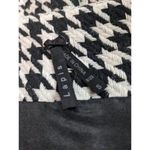 Lapis Black and White Houndstooth Jacket Size Small Cropped Houndstooth Blazer Photo 4