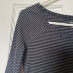 DKNY Jeans Striped Long Sleeve Top Photo 5