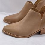 $228 Nisolo Mia Ankle Bootie Women’s 8.5 Tan Leather Western Chunky Block Heel Photo 4