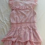 Pink Lux Boutique Ruffle Mini Dress Size M Photo 2