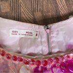 Vintage Paillette Sequined Beaded Wool Top 60s 70s funky groovy‎ disco mod retro Pink Size M Photo 5