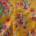 Anthropologie Akemi + Kin womens one size floral top caridgan dalman yellow anthro cute beach Photo 8