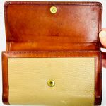 Dooney & Bourke Vintage All Weather Leather Checkbook Wallet, Taupe/British Tan Photo 11