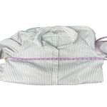 Chico's  Striped Shirt Women XL Cotton Stretch Business Casual Workwear Career Photo 10