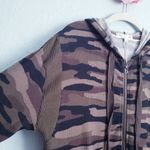 Anthropologie C&C California Green Camo Fullzip Hooded Jacket Photo 2