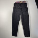 Arizona  Jean Co. Womens Size 7 Highest Rise Mom Jeans Faded Black Denim Pockets Photo 2