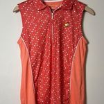 Magnolia Lane Master Golf Tank With Zipper Size Medium Orange Photo 0