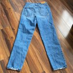 Cotton Citizen  Kate Jean Dark Wash Le Doux Button Fly Straight Jeans Photo 1