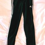 Adidas Black/White Striped Pants Black Size M Photo 0