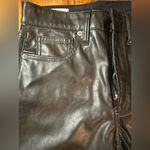 Gap  Vintage Slim High Rise Faux Leather Pants Photo 4