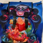 Lounge Fly Disney X  The Little Mermaid Ariel Princess Slouch Backpack Ursula Bag Photo 8