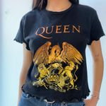 Vintage Tee Queen Band Black Photo 0