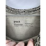 Pact Size S Revive Organic Cotton Stretch Long Sleeve Swing Shirt Dress Olive Photo 2