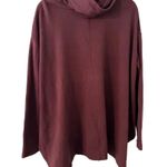 Athleta  Oversized Sweatshirt Top Size Small Turtleneck Loose Warm Athleisure Photo 1