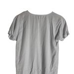 Pure Navy Light Blue Short Sleeve Ladder Trim V Photo 6