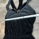Victoria's Secret Victoria’s Secret Black‎ Velvet Romper Size Large Photo 8