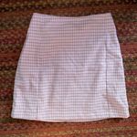 Brandy Melville JOHN GALT /  PURPLE MICRO PLAID MINI SKIRT DOUBLE PLEAT Photo 0