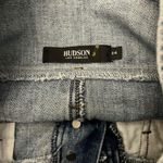 Hudson Jeans Hudson Women's Sloane Skirt Distressed In Light Blue Size 24 Photo 10