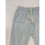 Loft  light blue jogger pants with elastic waistband and drawstring Size MT Photo 3