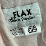 Flax  • Pastel Light Pink Button-Up Shirt Linen Photo 2