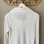 Anthropologie Maeve by Anthro. Cowl Neck Pullover Top White Sz Small Photo 5