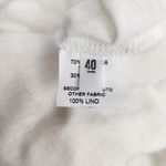 YC WHYCI Milano Shirt White Long Sleeve Size 40 Italian US Small Linen NWT Photo 7